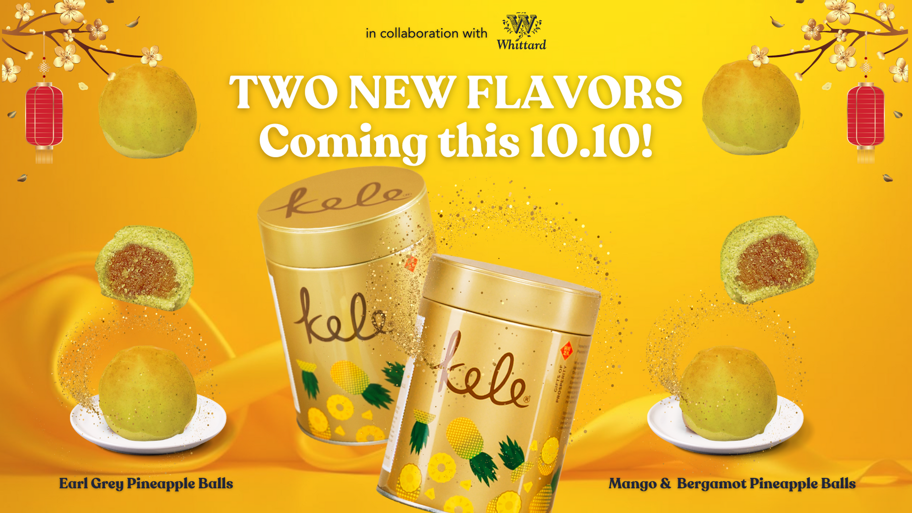 Kele x Whittard of Chelsea Collaboration: 2 New Flavours!