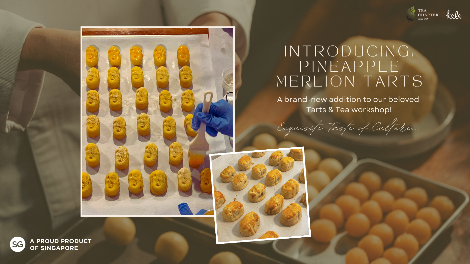 Introducing Kele's Merlion Pineapple Tart Workshop: Tradition with a Fresh Twist